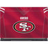 NFL San Francisco 49ers Team Jersey MSI GS65 Stealth Laptop Skin