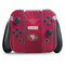 NFL San Francisco 49ers Team Jersey Nintendo Switch (2017-2021) Joy-Con Controller Skin