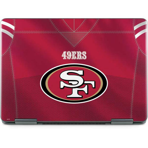 NFL San Francisco 49ers Team Jersey Notebook 9 Pro 13in (2017) Skin