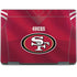 NFL San Francisco 49ers Team Jersey Notebook 9 Pro 13in (2017) Skin