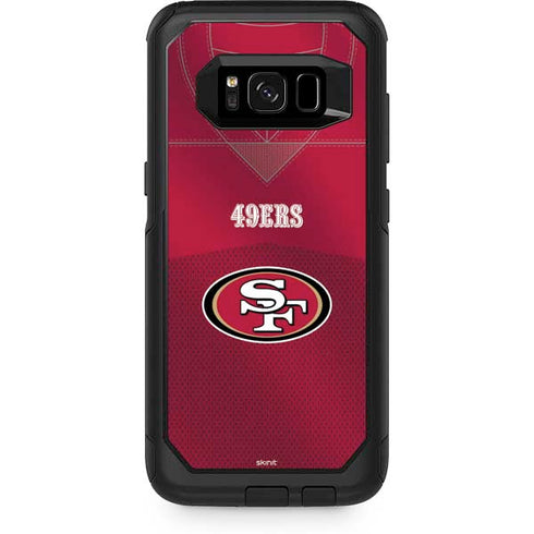 NFL San Francisco 49ers Team Jersey Otterbox Commuter Galaxy Skin