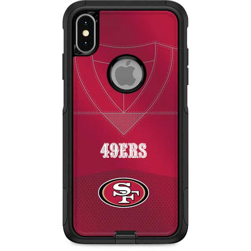 NFL San Francisco 49ers Team Jersey Otterbox Commuter iPhone Skin