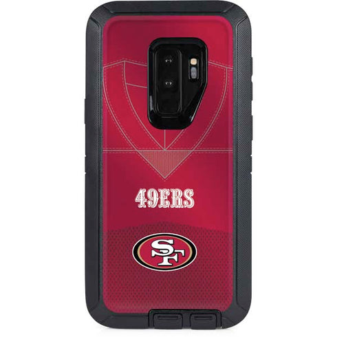 NFL San Francisco 49ers Team Jersey Otterbox Defender Galaxy Skin