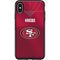 NFL San Francisco 49ers Team Jersey Otterbox Symmetry iPhone Skin