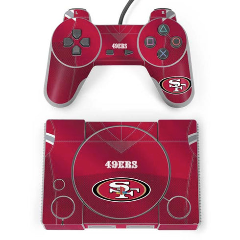 NFL San Francisco 49ers Team Jersey PlayStation Classic Bundle Skin