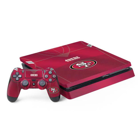 NFL San Francisco 49ers Team Jersey PS4 Slim Bundle Skin