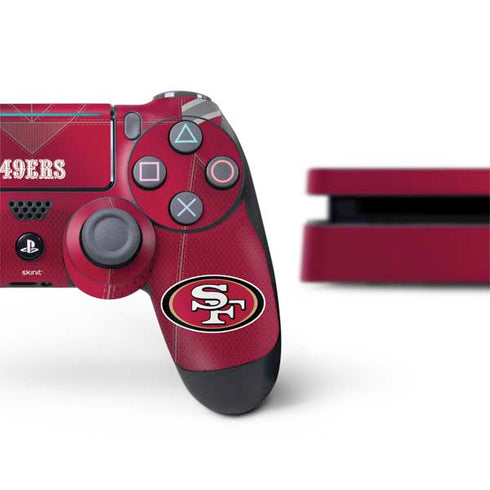 NFL San Francisco 49ers Team Jersey PS4 Slim Bundle Skin