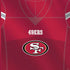 NFL San Francisco 49ers Team Jersey PS4 Slim Skin
