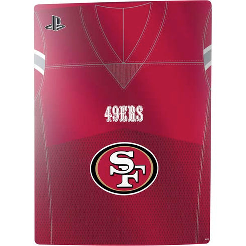 NFL San Francisco 49ers Team Jersey PS5 Bundle Skin