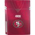 NFL San Francisco 49ers Team Jersey PS5 Console Skin