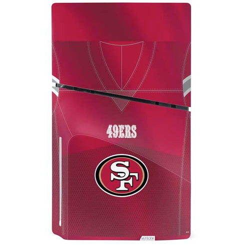 NFL San Francisco 49ers Team Jersey PS5 Slim Disk Bundle Skin