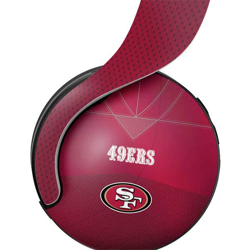 NFL San Francisco 49ers Team Jersey PULSE 3D Wireless Headset for PS5 Skin