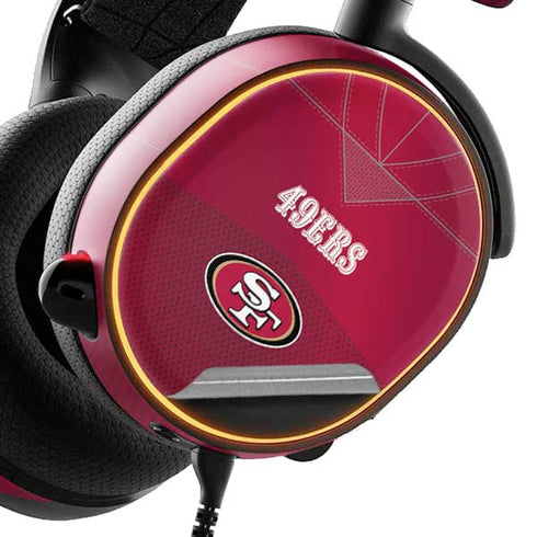 NFL San Francisco 49ers Team Jersey SteelSeries Arctis 5 Skin