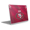 NFL San Francisco 49ers Team Jersey Surface Book 2 13.5in Skin