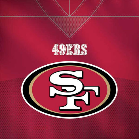 NFL San Francisco 49ers Team Jersey Surface Book 2 13.5in Skin