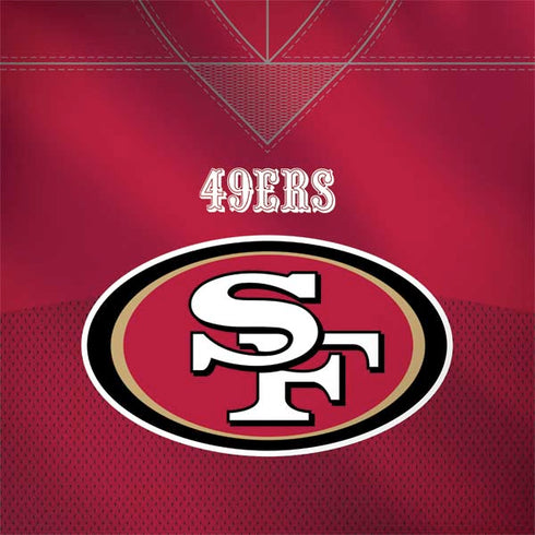 NFL San Francisco 49ers Team Jersey Surface Book 2 15in Skin