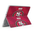 NFL San Francisco 49ers Team Jersey Surface Go Skin