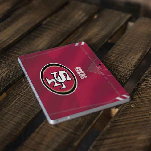 NFL San Francisco 49ers Team Jersey Surface Go Skin