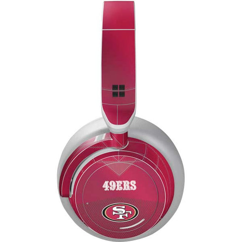 NFL San Francisco 49ers Team Jersey Surface Headphones Skin