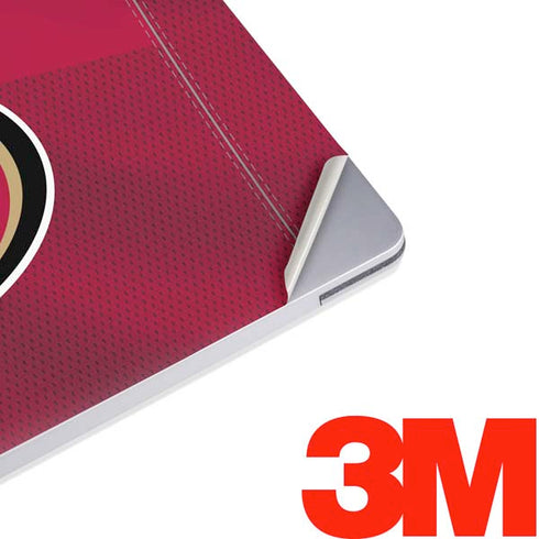 NFL San Francisco 49ers Team Jersey Surface Laptop 2 Skin