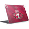 NFL San Francisco 49ers Team Jersey Surface Laptop 3 13.5in Skin
