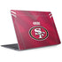 NFL San Francisco 49ers Team Jersey Surface Laptop 3 13.5in Skin