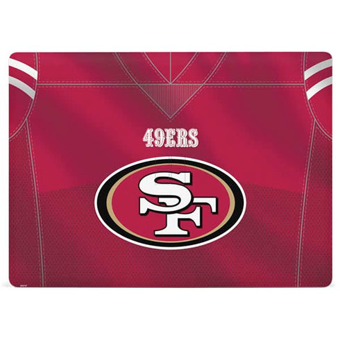 NFL San Francisco 49ers Team Jersey Surface Laptop 3 13.5in Skin
