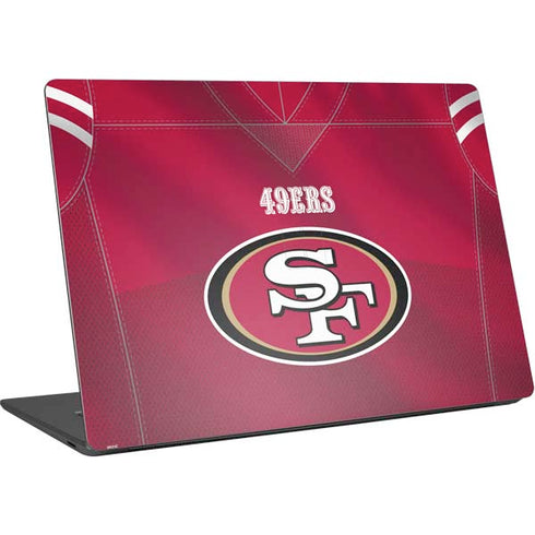 NFL San Francisco 49ers Team Jersey Surface Laptop 4 15in Skin