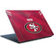 NFL San Francisco 49ers Team Jersey Surface Laptop Skin