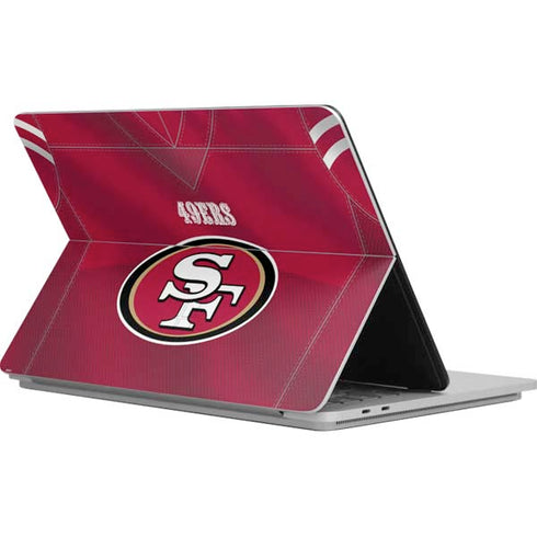 NFL San Francisco 49ers Team Jersey Surface Laptop Studio Skin