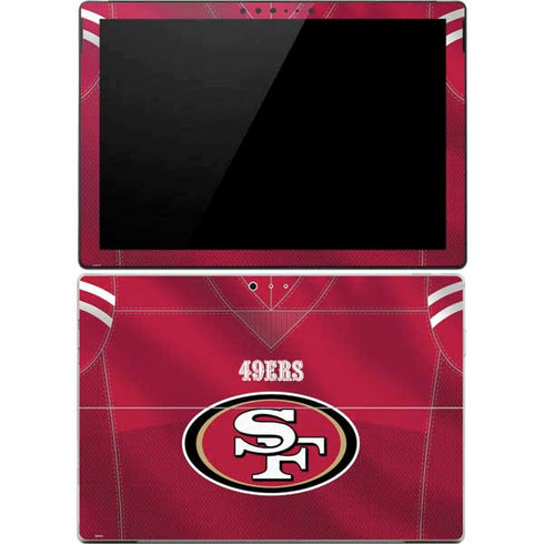 NFL San Francisco 49ers Team Jersey Surface Pro 4 Skin
