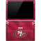 NFL San Francisco 49ers Team Jersey Surface Pro 4 Skin