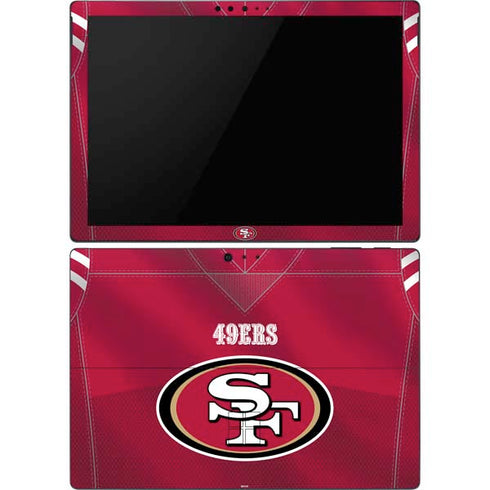 NFL San Francisco 49ers Team Jersey Surface Pro 6 Skin