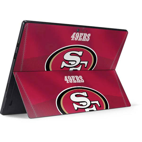 NFL San Francisco 49ers Team Jersey Surface Pro 6 Skin
