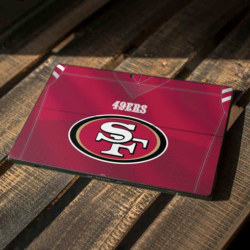 NFL San Francisco 49ers Team Jersey Surface Pro 6 Skin