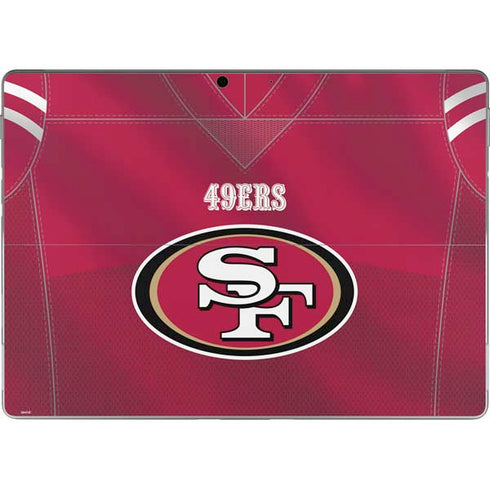 NFL San Francisco 49ers Team Jersey Surface Pro 8 Skin