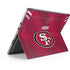 NFL San Francisco 49ers Team Jersey Surface Pro 8 Skin