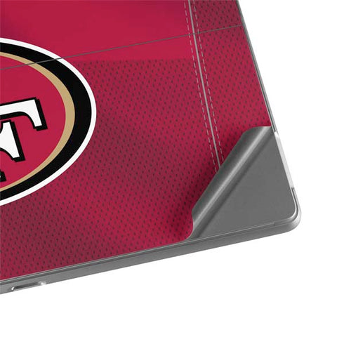 NFL San Francisco 49ers Team Jersey Surface Pro 8 Skin