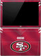NFL San Francisco 49ers Team Jersey Surface Pro (2017) Skin