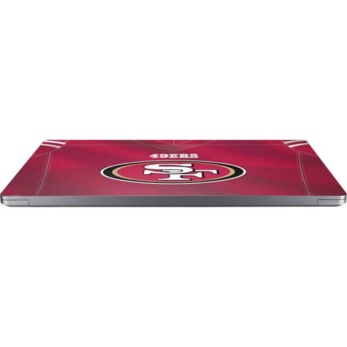 NFL San Francisco 49ers Team Jersey Universal Laptop 13in (10.6 x 7.6in) Skin