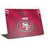 NFL San Francisco 49ers Team Jersey Universal Laptop 16.6in (13.4 x 9.7in) Skin