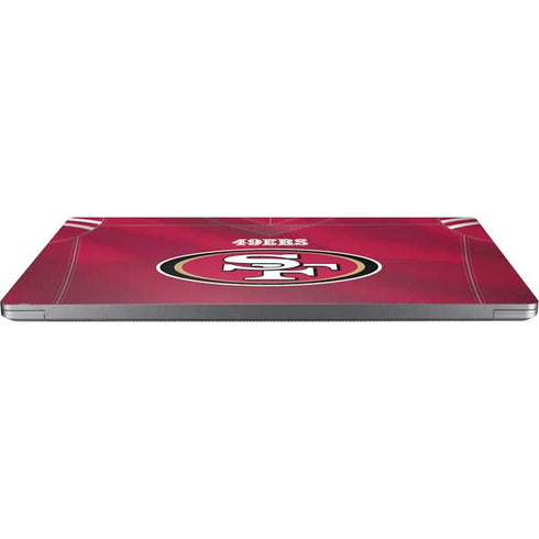 NFL San Francisco 49ers Team Jersey Universal Laptop 17in (13.8 x 10in) Skin