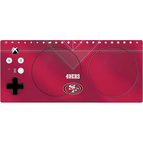 NFL San Francisco 49ers Team Jersey Xbox Adaptive Controller Skin