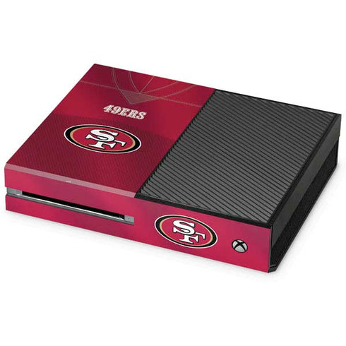 NFL San Francisco 49ers Team Jersey Xbox One Console Skin