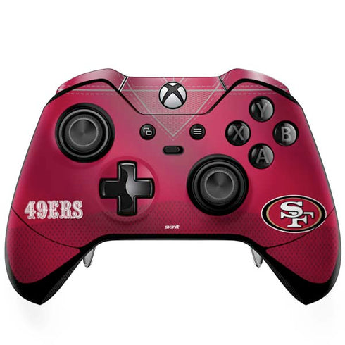 NFL San Francisco 49ers Team Jersey Xbox One Elite Controller Skin