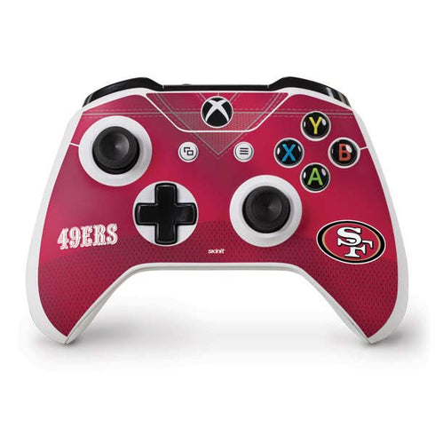 NFL San Francisco 49ers Team Jersey Xbox One S Controller Skin
