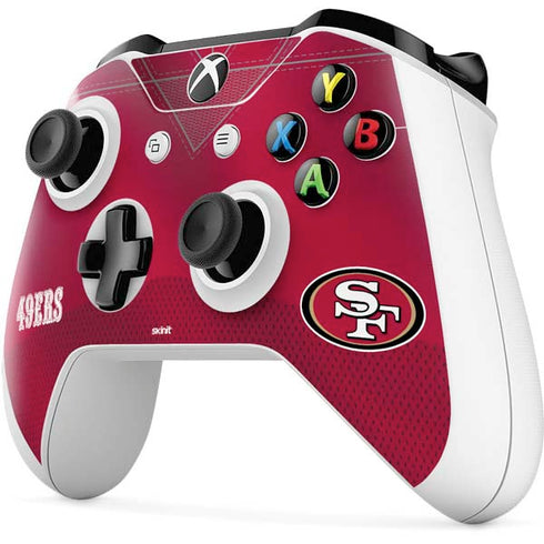 NFL San Francisco 49ers Team Jersey Xbox One S Controller Skin