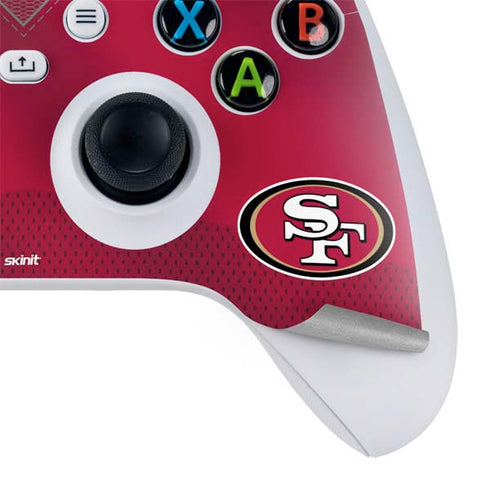 NFL San Francisco 49ers Team Jersey Xbox Series S Skins