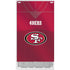 NFL San Francisco 49ers Team Jersey Xbox Series S Console Skin