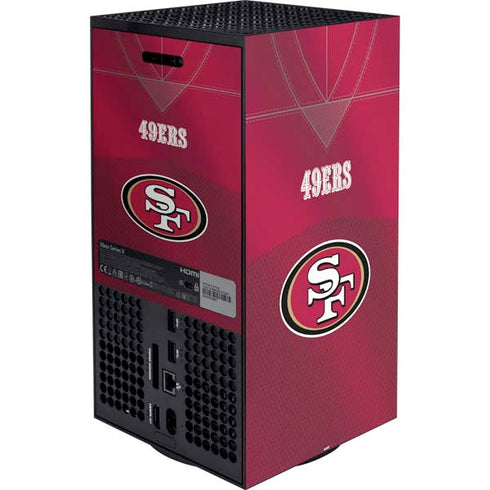 NFL San Francisco 49ers Team Jersey Xbox Series X Bundle Skin